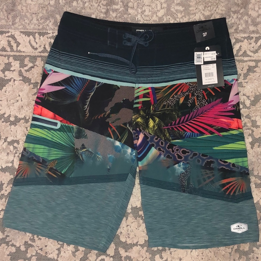 Boys men Oneill new board shorts size 27